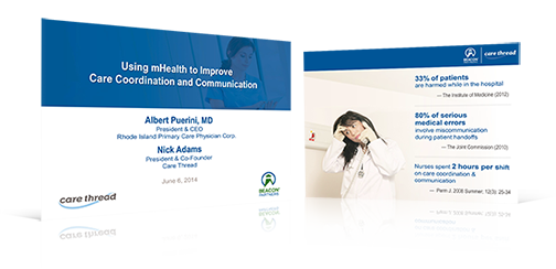 using mHealth to improve care coordination communication webinar