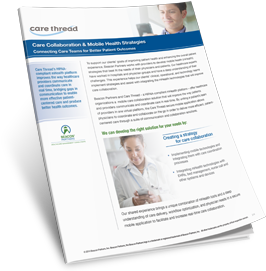 care collaboration and mobile health strategies product info